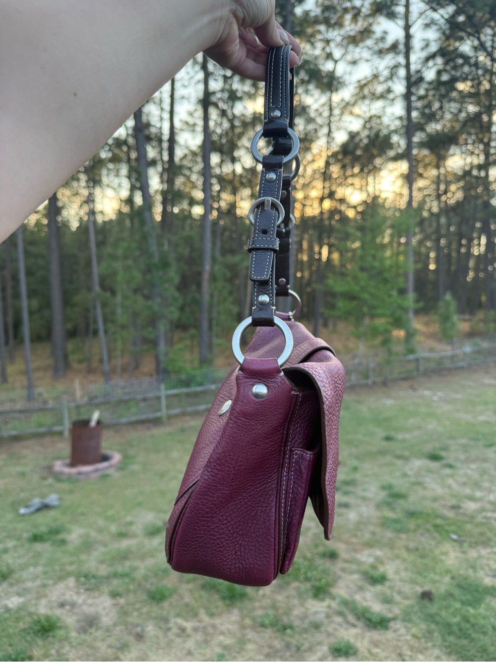 Coach Chelsea Pebbled Leather Shoulder Bag - Picture 2 of 8